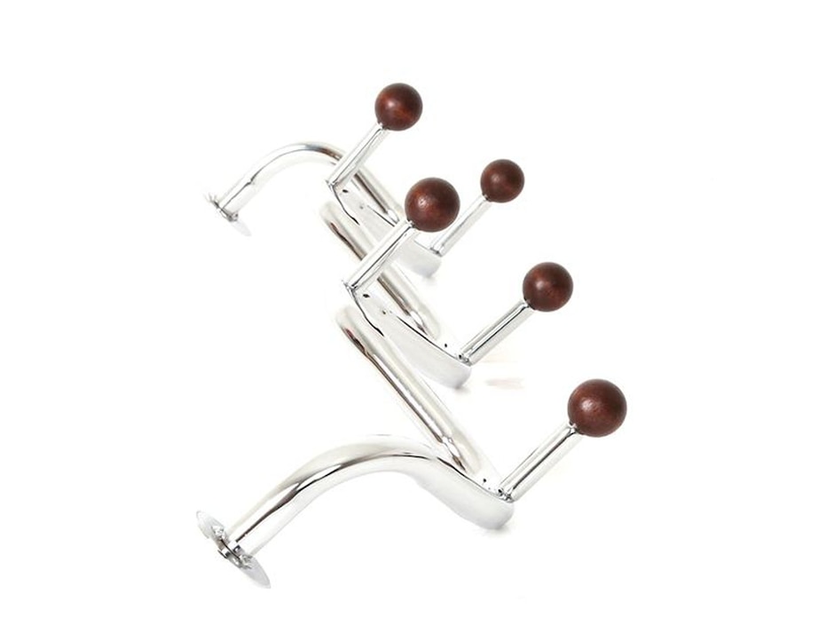 Perchero de pared Namaro Design de acero 5 ganchos