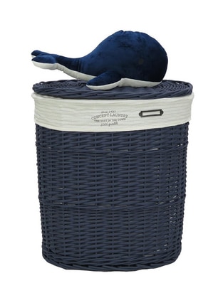 Cesto para ropa Bluebell & Co. de mimbre