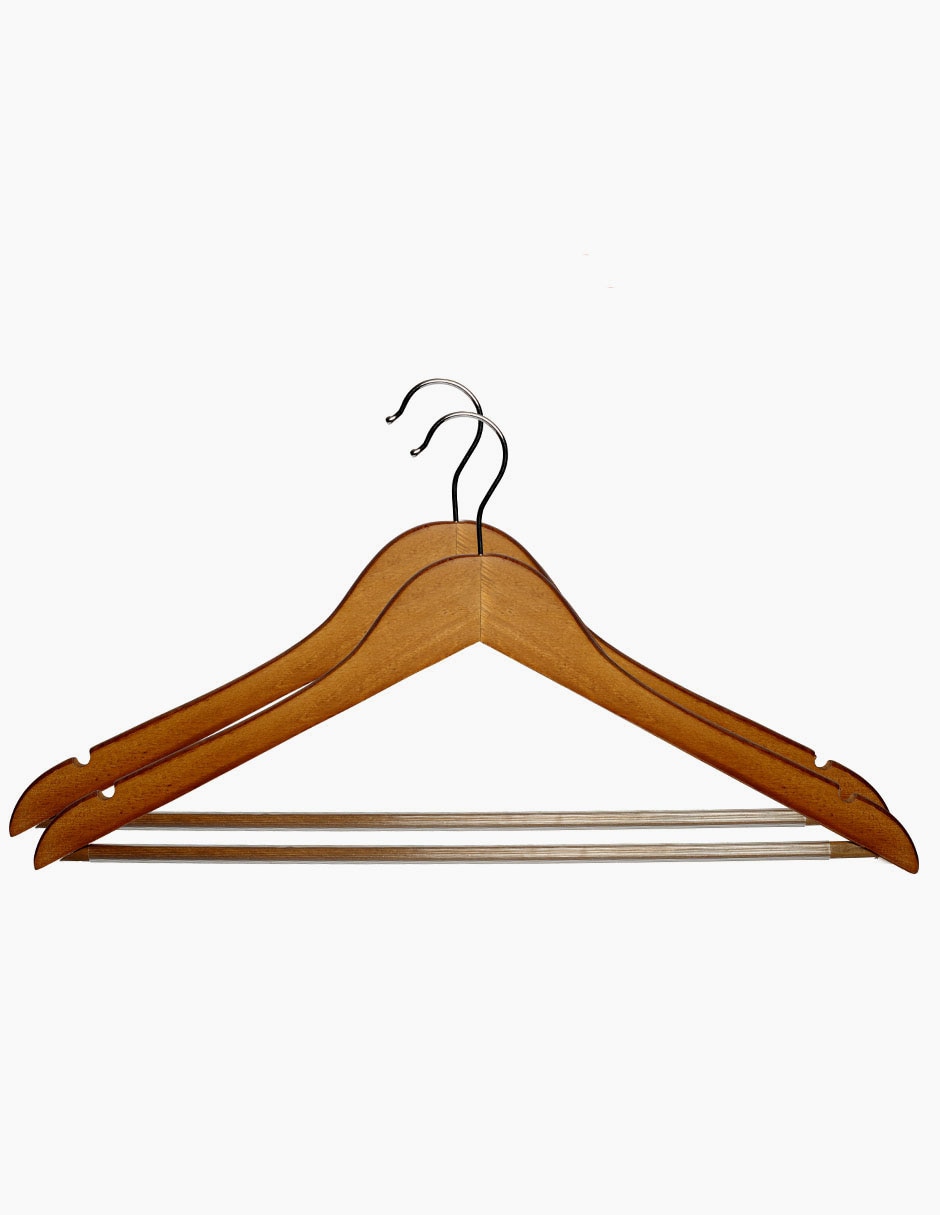 Gancho para traje Haus Vintage de madera 5 piezas