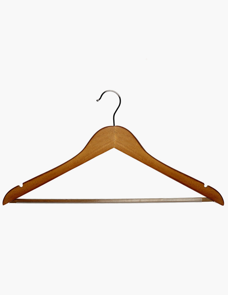 Gancho para traje Haus Vintage de madera 5 piezas