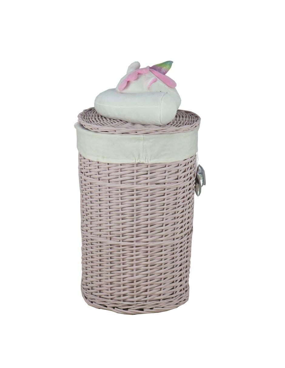 Cesto para ropa Bluebell & Co. de mimbre
