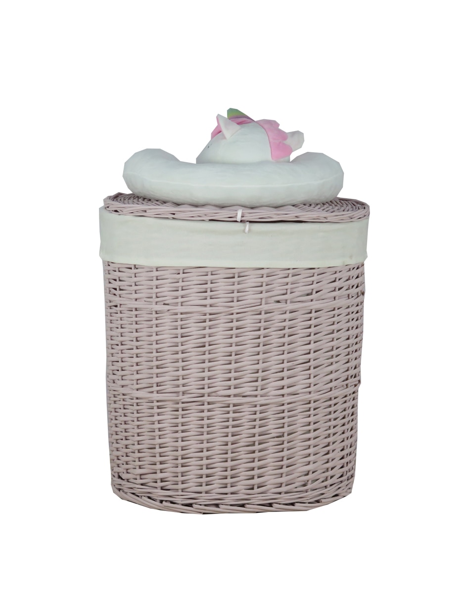 Cesto para ropa Bluebell & Co. de mimbre