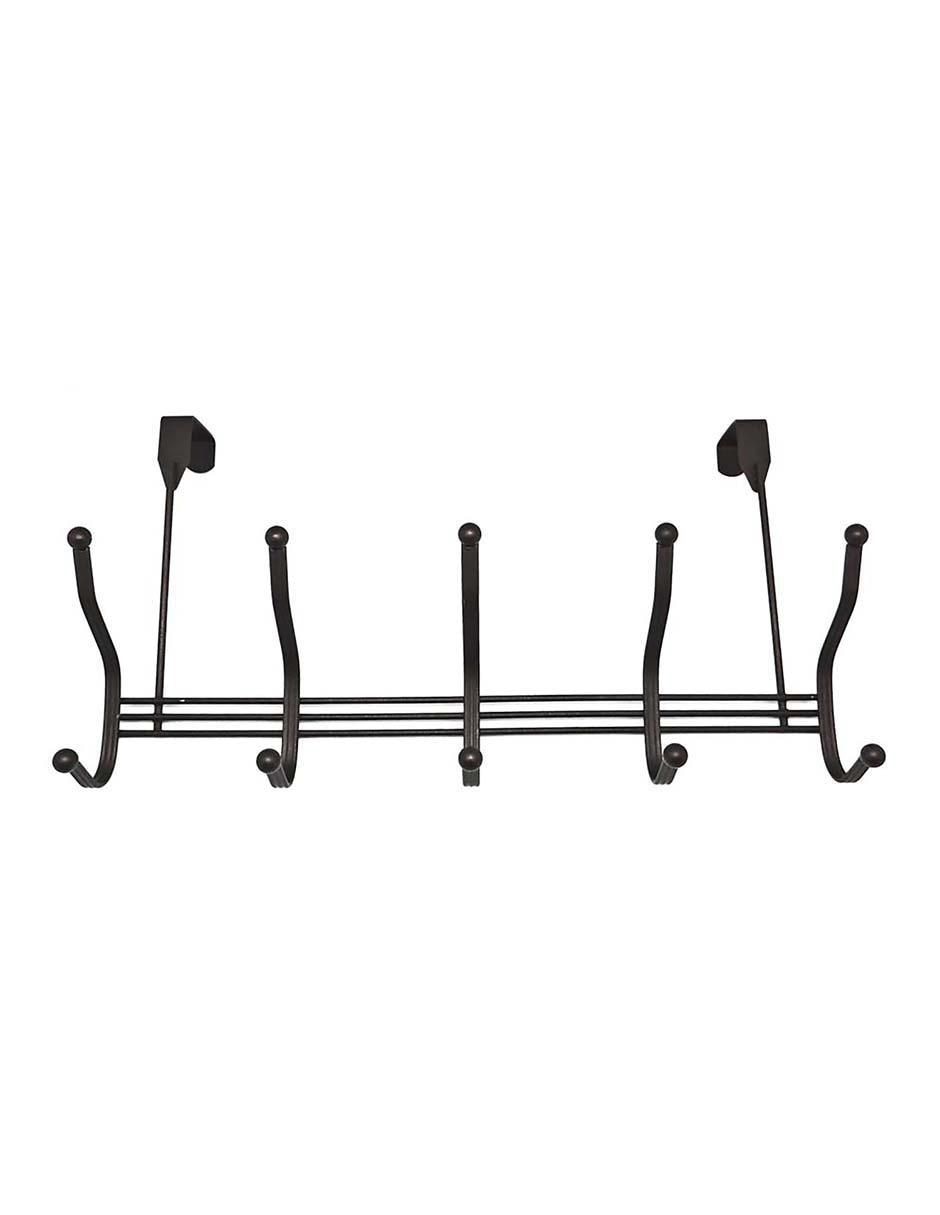 Perchero de pared Ellegance Houseware de acero 5 ganchos