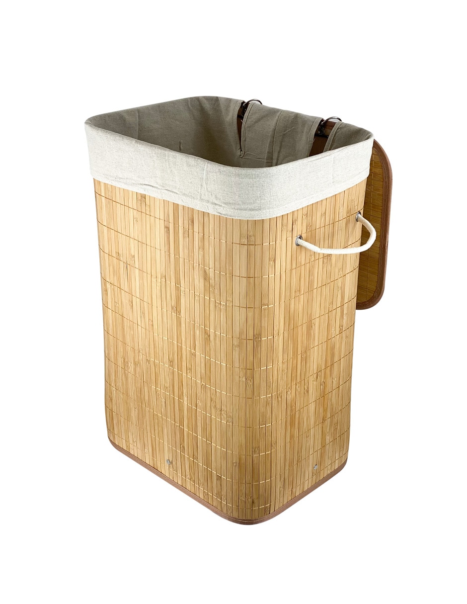 Cesto para ropa Haus de bambú