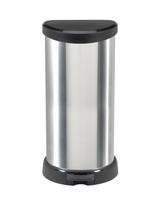 Bote de basura Decobin Push 40L de acero inoxidable Bote de basura Decobin Push 40L de acero inoxidable