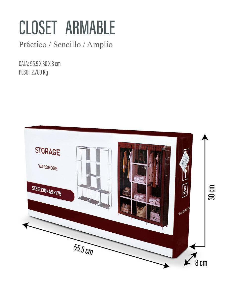 Armario portátil de aluminio 12