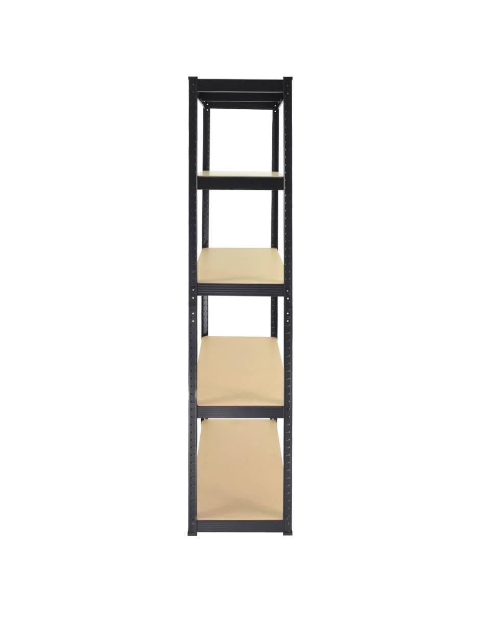 Rack de 5 compartimentos y 5 estantes