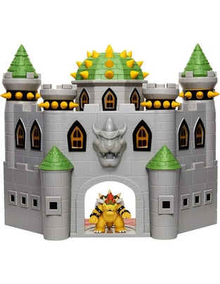 Set figuras acción articulada Super Mario Bowser Deluxe Con sonido Set figuras acción articulada Super Mario Bowser Deluxe Con sonido
