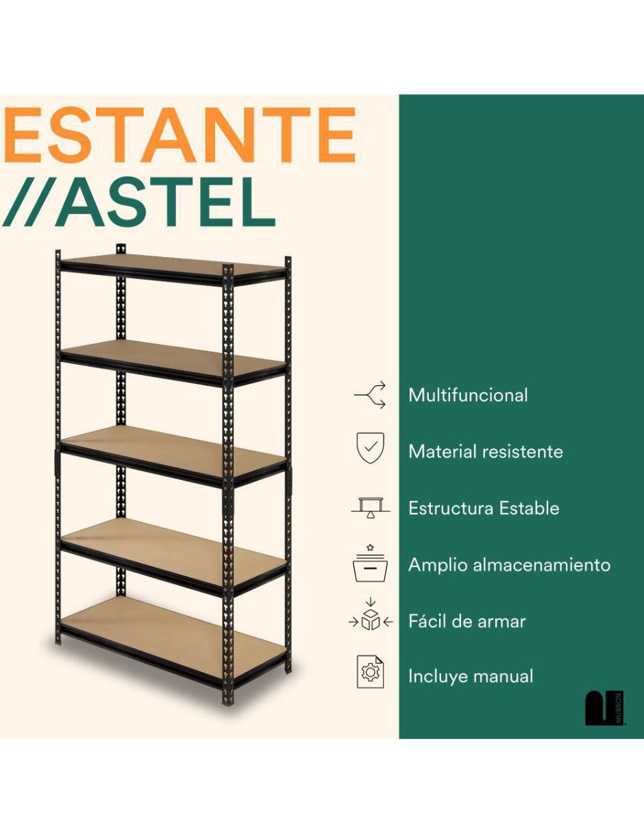 Estante de acero Astel 2