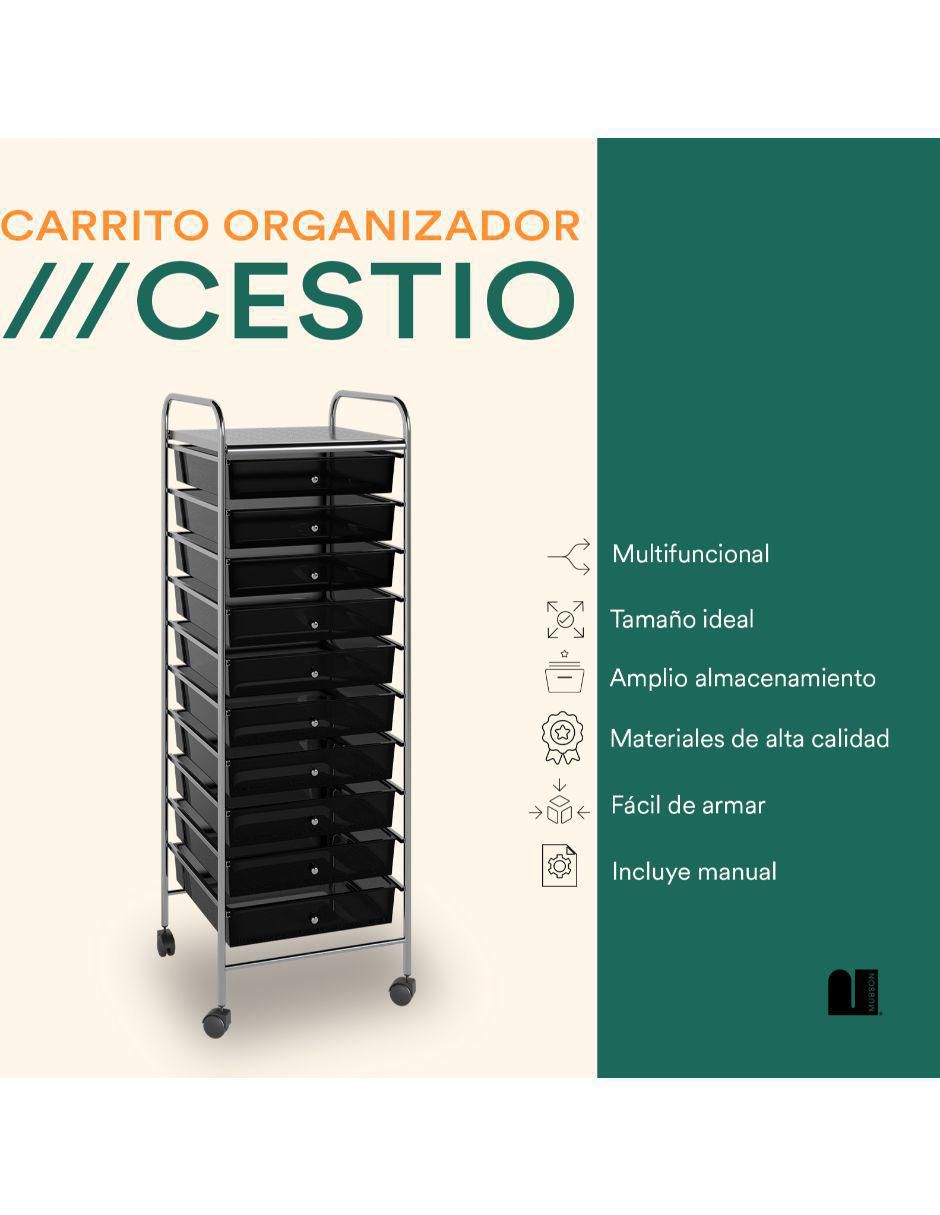 Carrito organizador Mubson