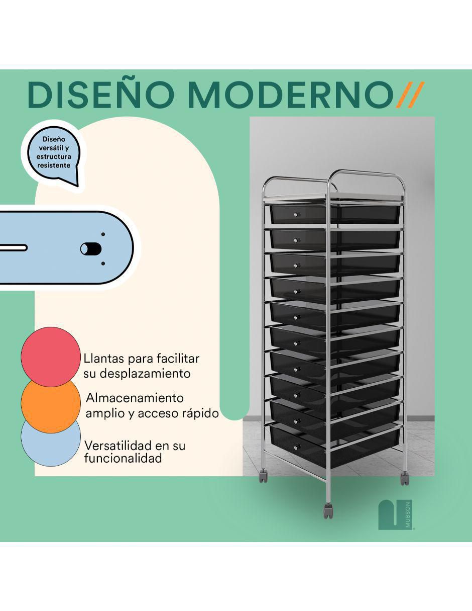 Carrito organizador Mubson