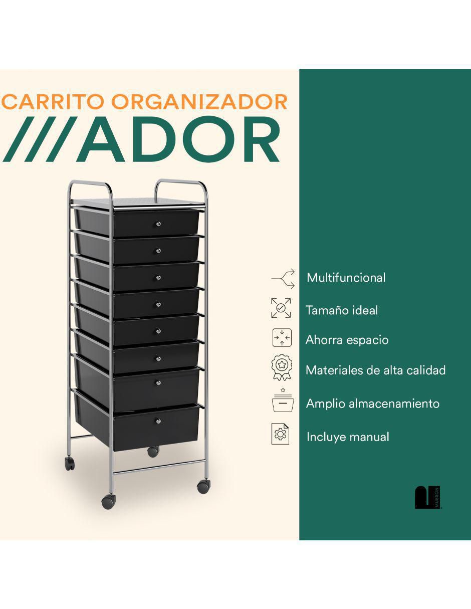 Carrito organizador Mubson