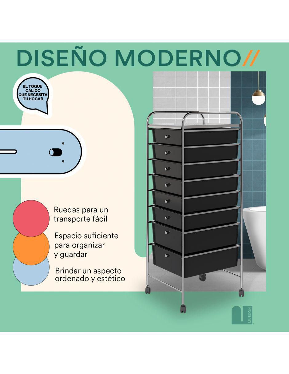 Carrito organizador Mubson