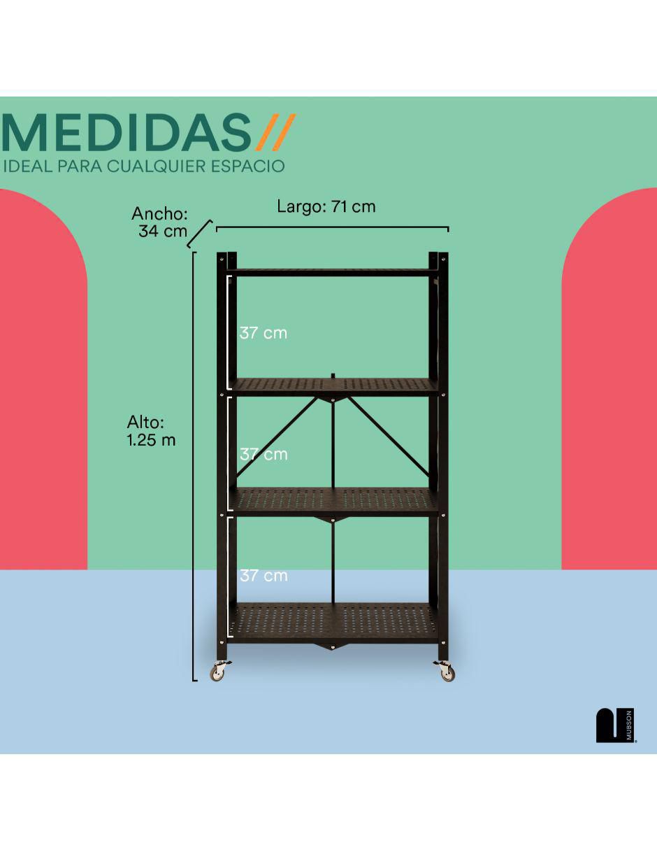 Rack de 4 estantes/compartimentos 13