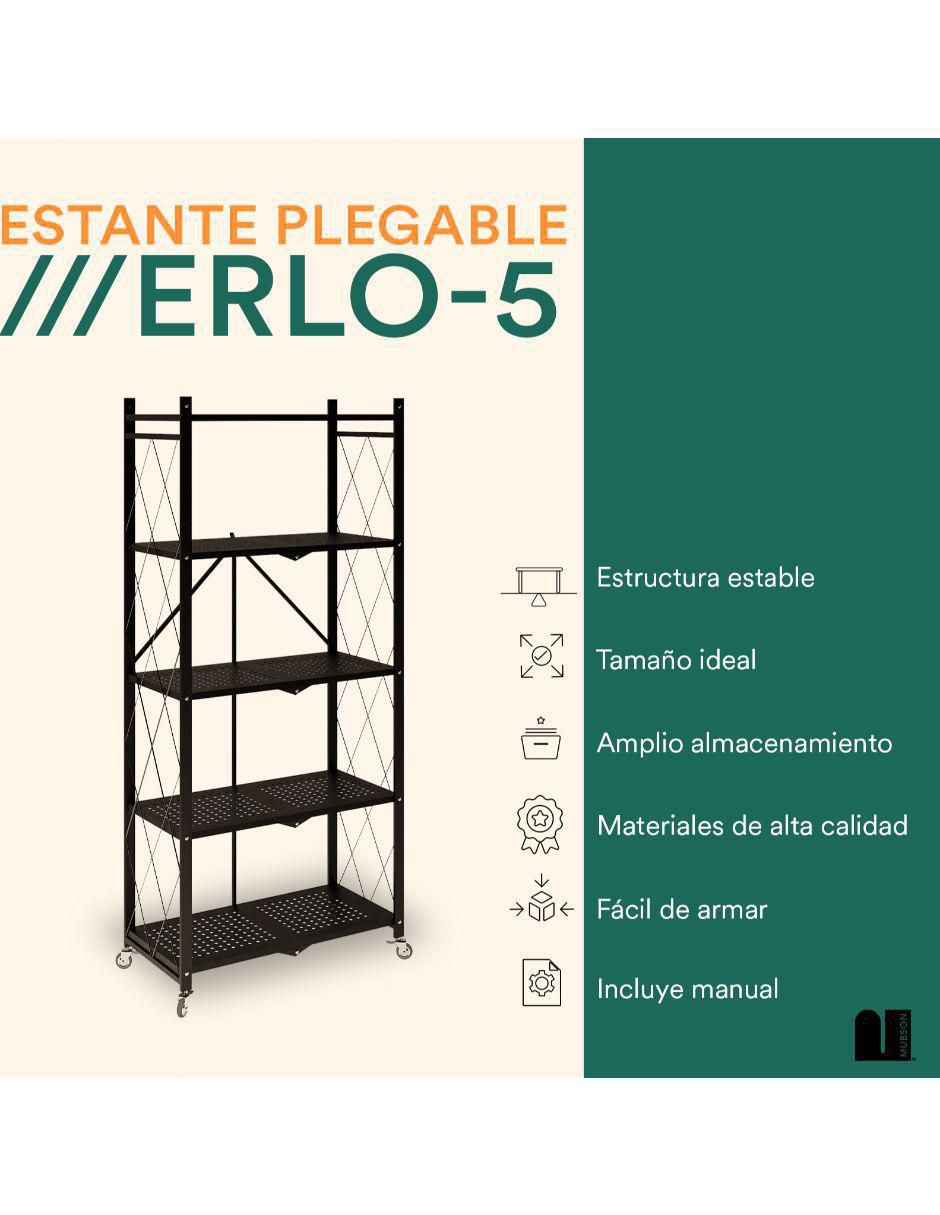 Rack de 5 compartimentos 5