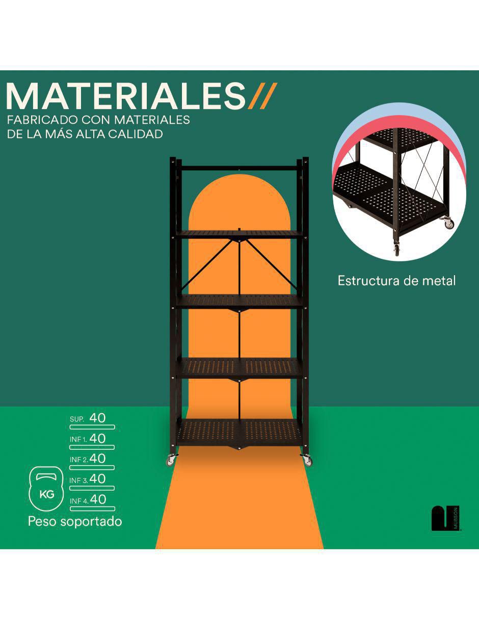 Rack de 5 compartimentos 4