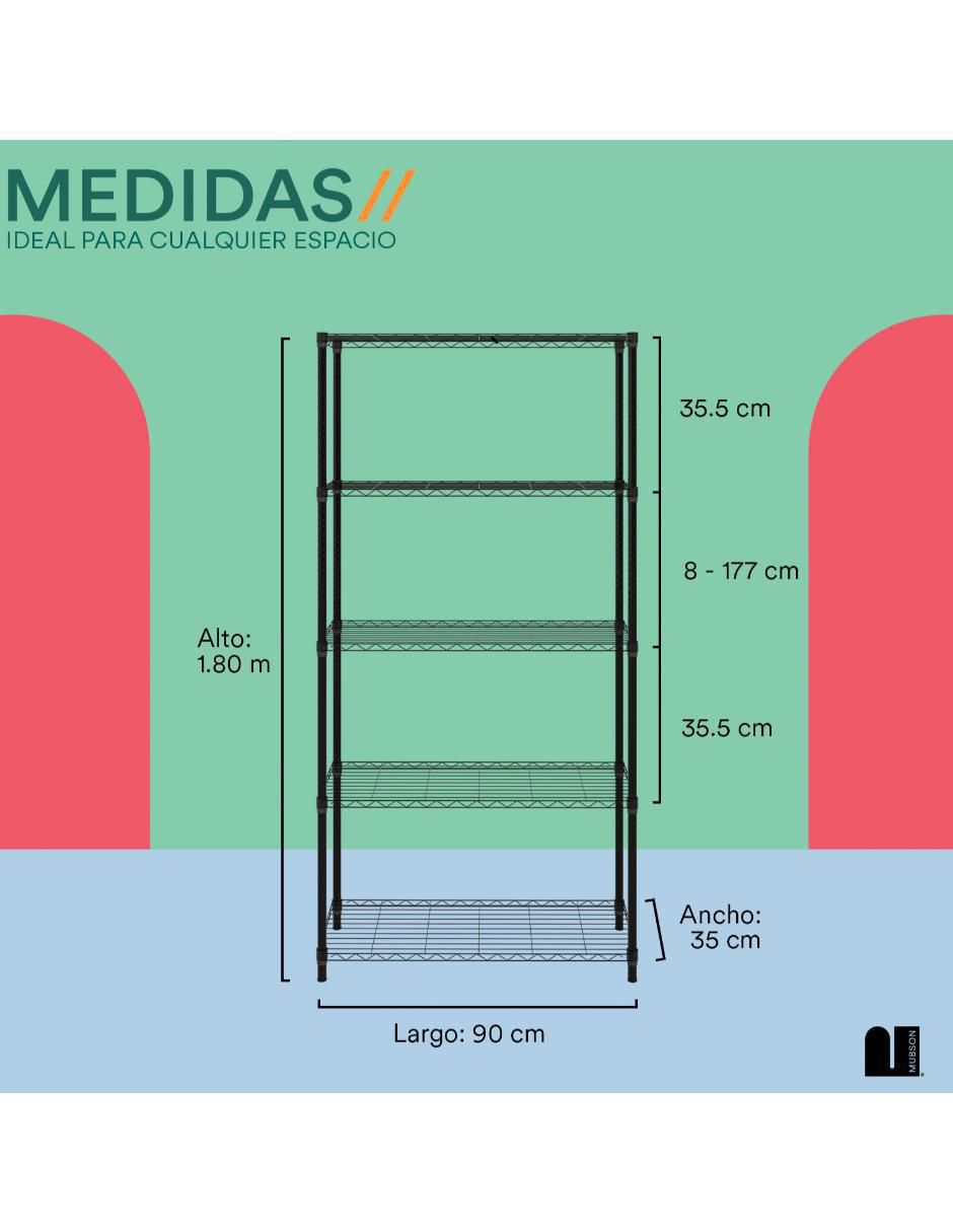 Rack de 5 compartimentos 7