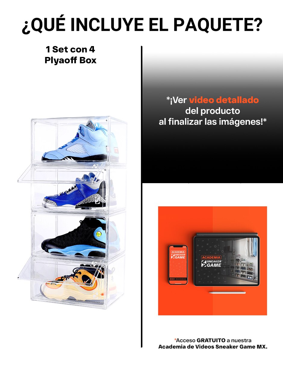 Zapatera Playoff para 4 pares de zapatos adulto