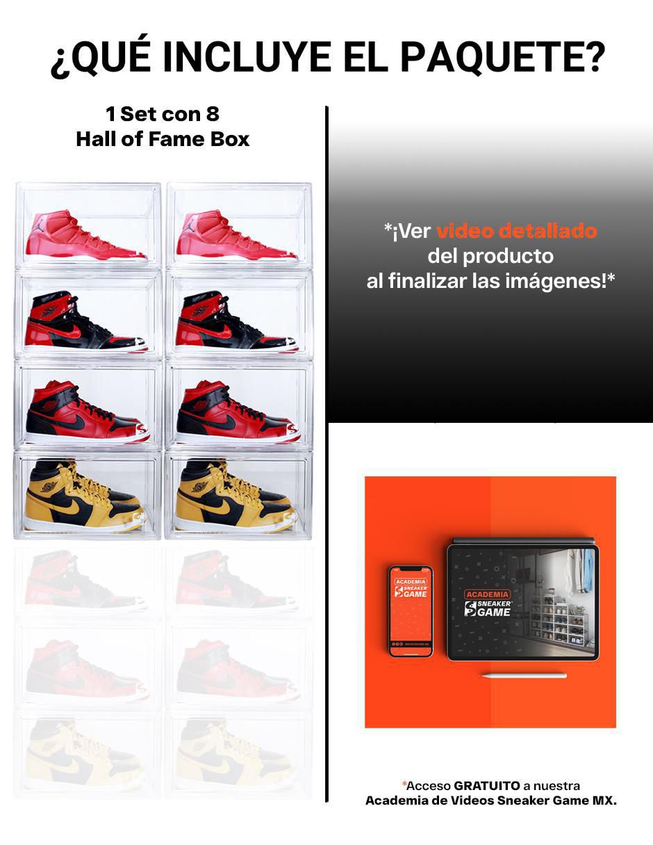 Zapatera Hall of Fame para 8 pares de zapatos adulto