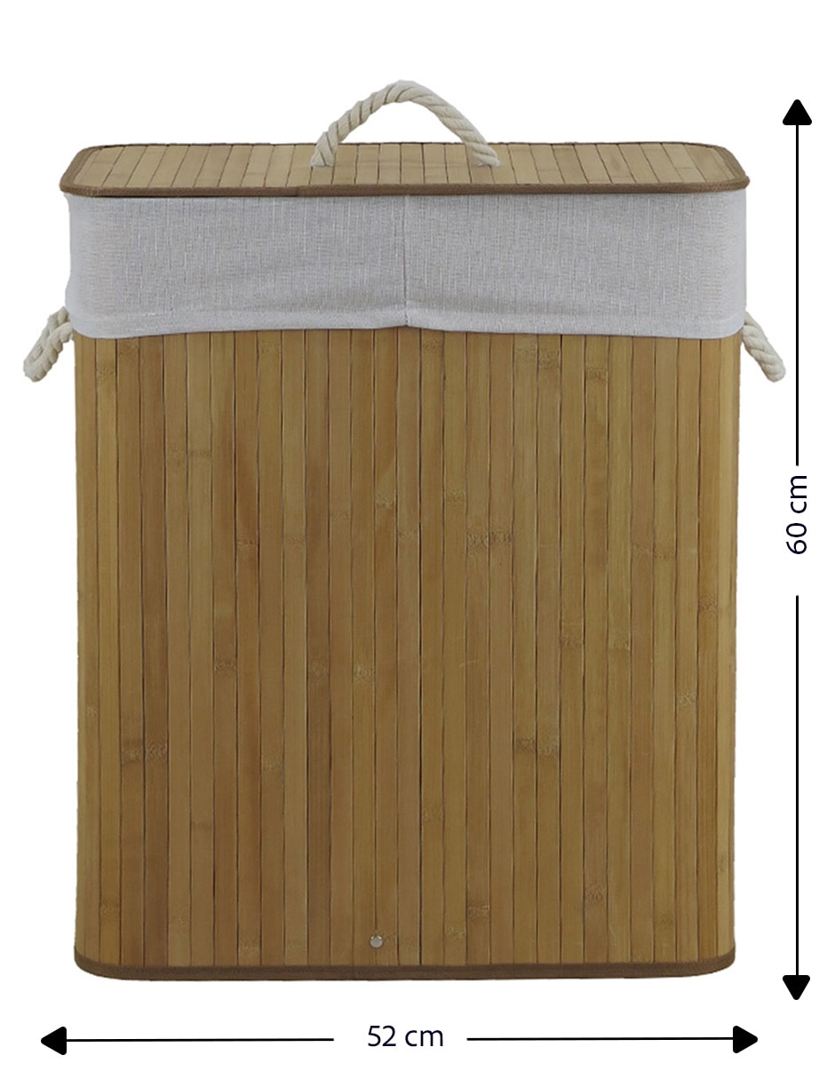 Cesto para ropa Organic de bambú 4