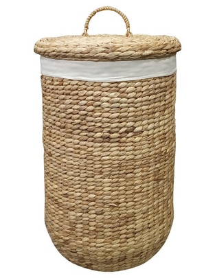 Cesto para ropa Wilow de jacinto de agua