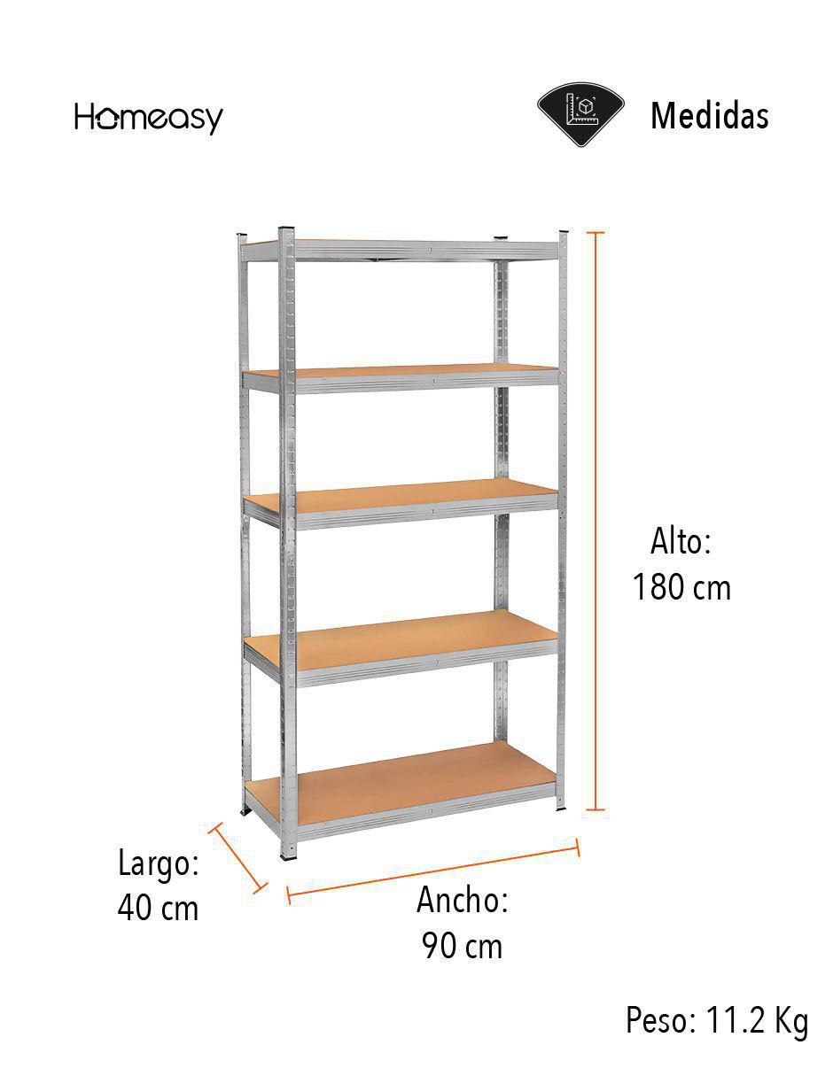 Estante de acero Easy Shop RACK-10 5