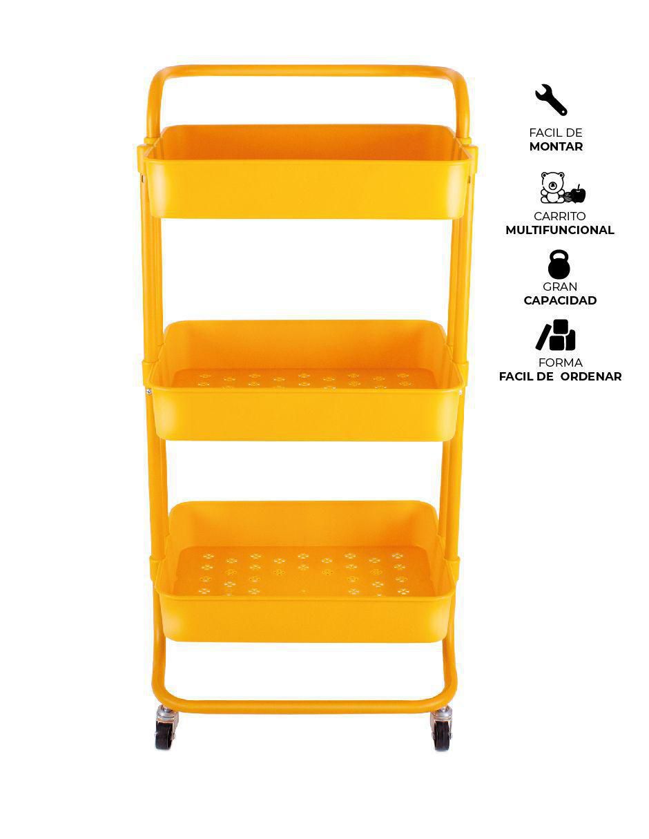 Carrito organizador armable 3