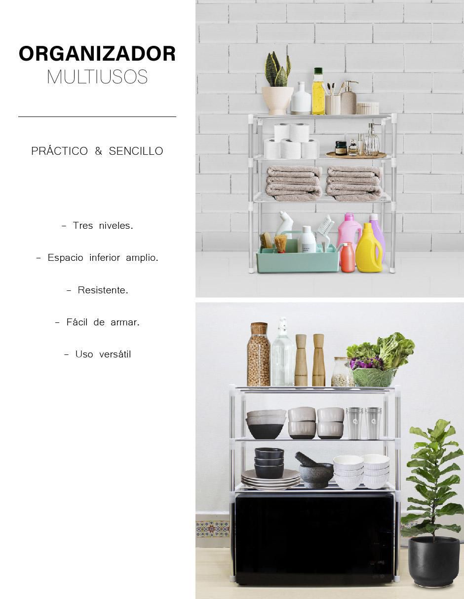 Organizador de utensilios cocina armable Rack 7