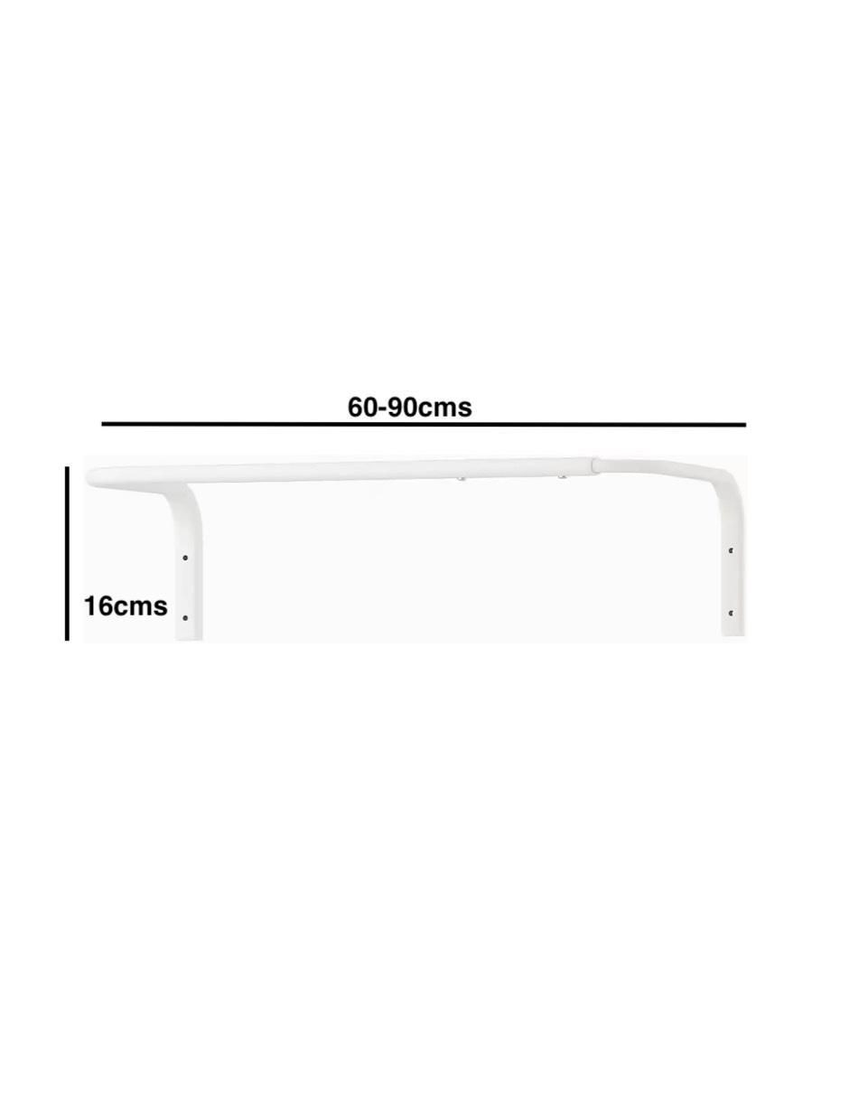 Perchero de pared Proudco de acero 2 ganchos