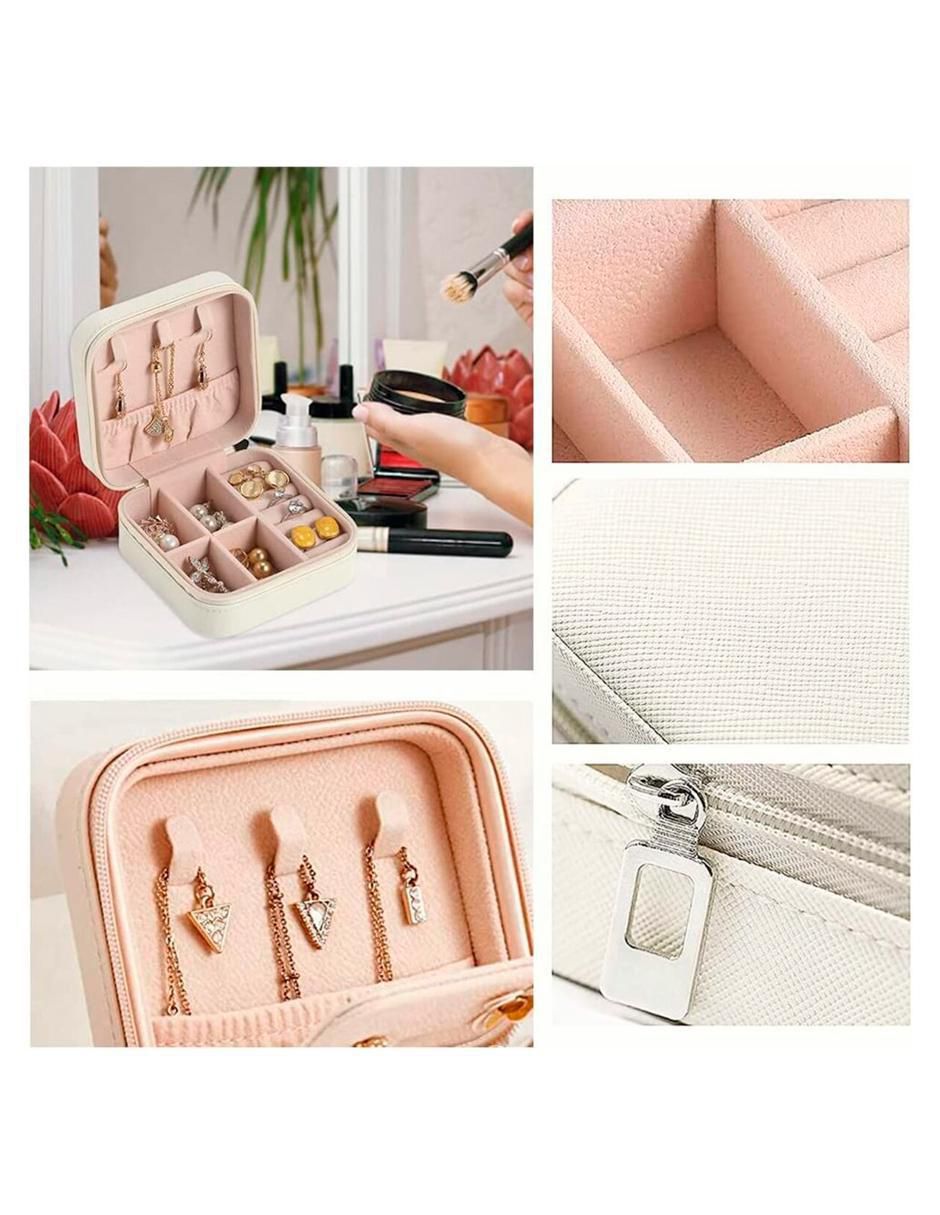 Alhajero de viaje elegance jewel incluye espejo con cerradura 2