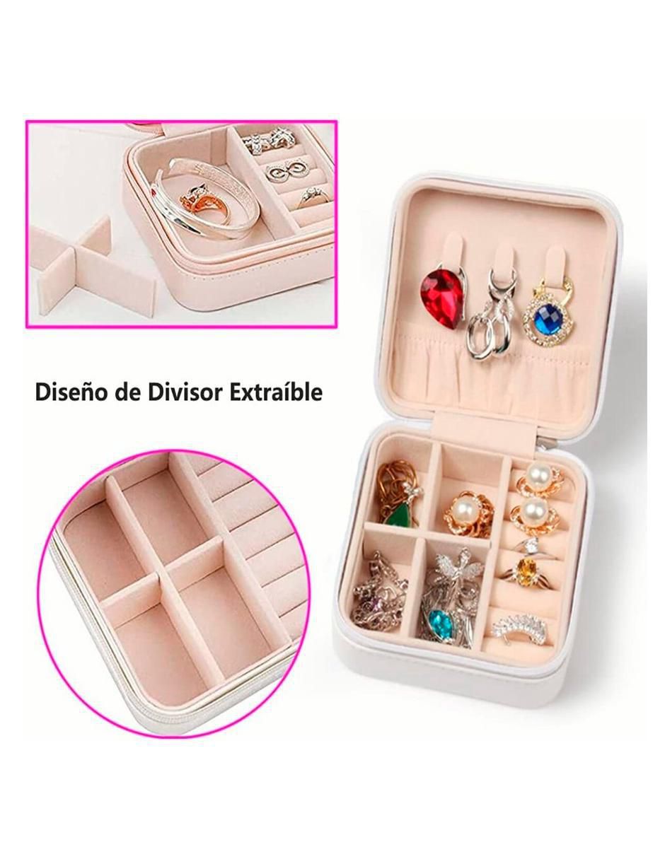 Alhajero de viaje elegance jewel incluye espejo con cerradura 4