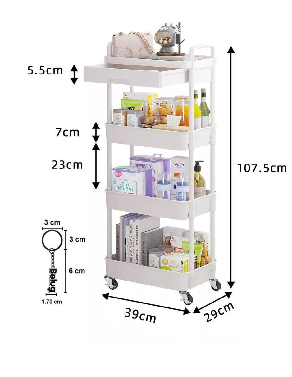 Carrito organizador armable Genérica