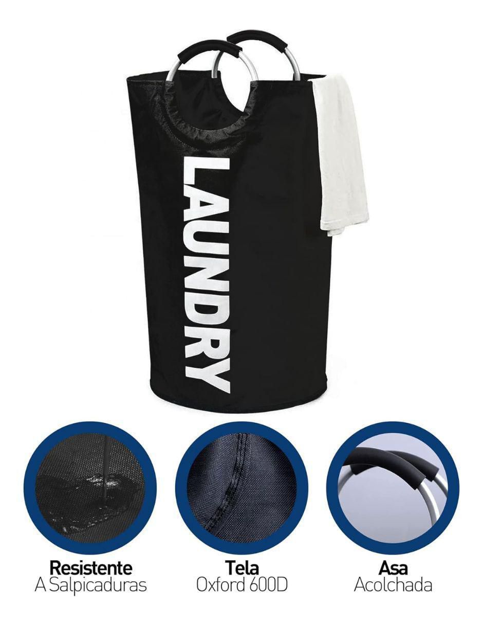 Cesto para ropa de aluminio