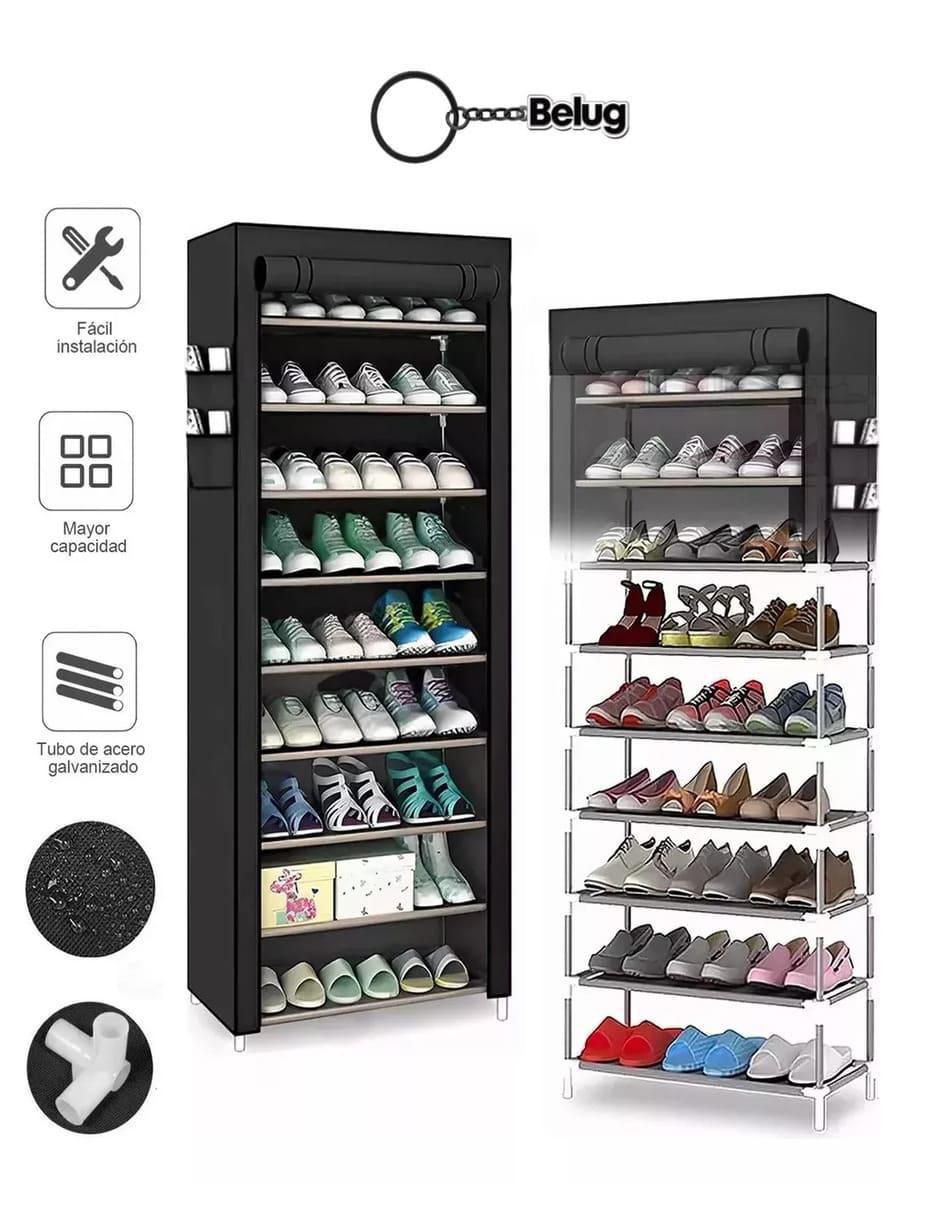 Zapatera armable para 27 pares de zapatos