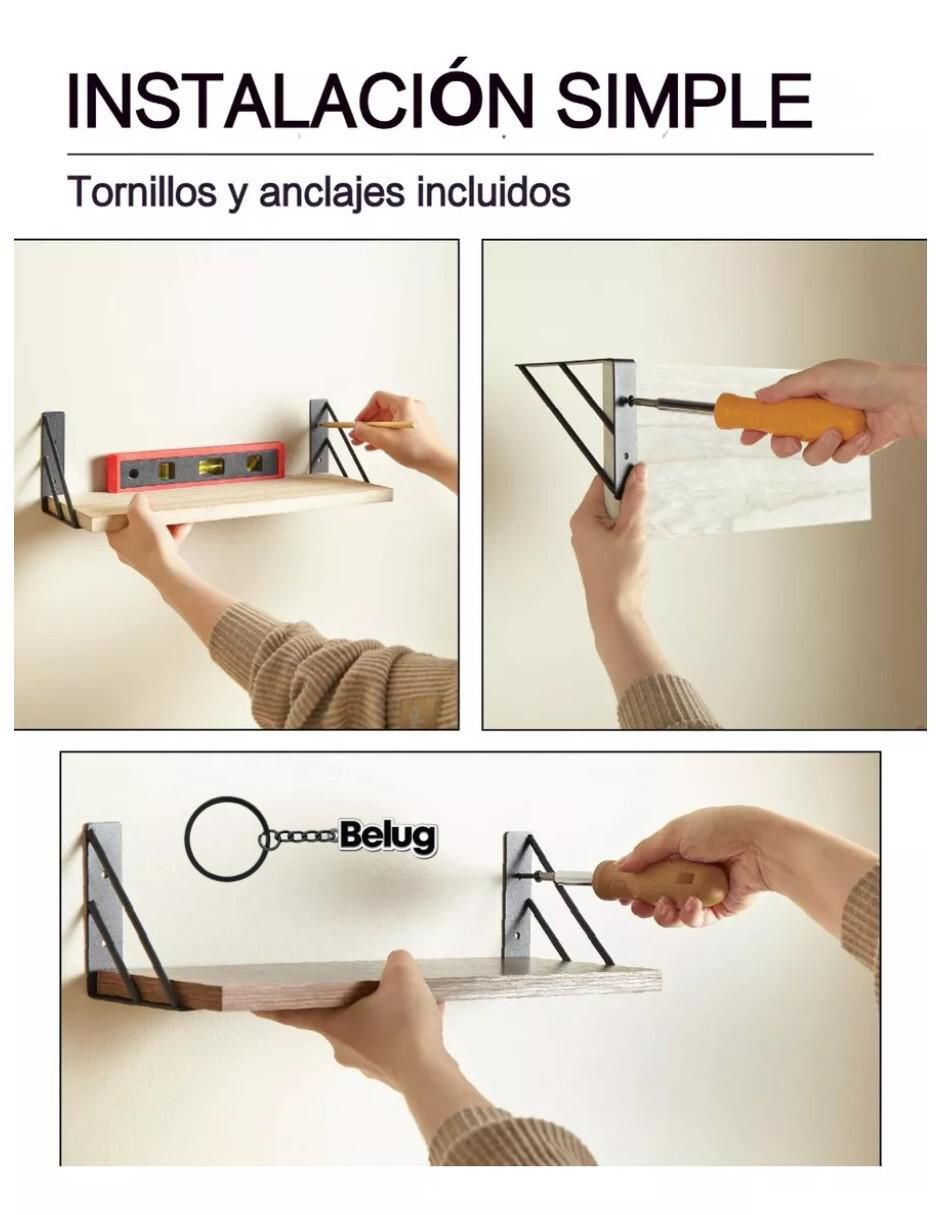 Repisa armable de madera 3