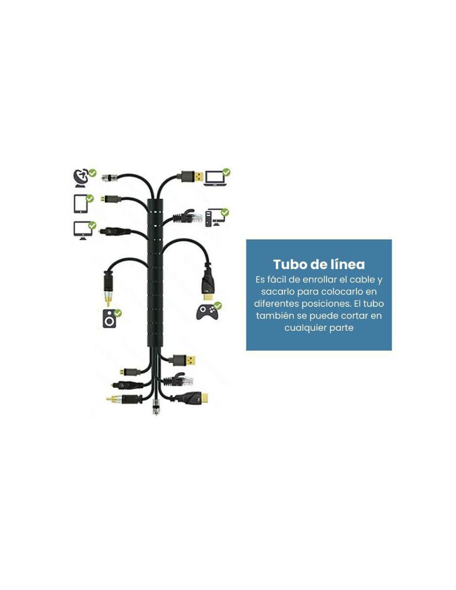 Organizador de cables armable 4
