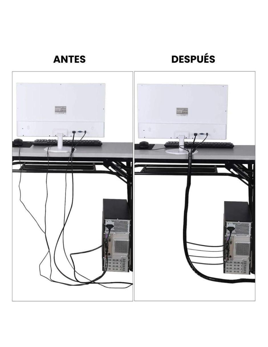 Organizador de cables armable 5