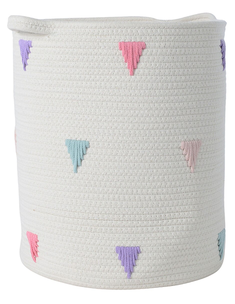 Cesto para ropa Girl de algodón 2