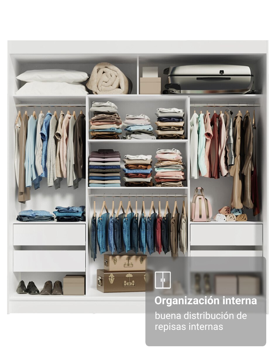 Ropero armable Reno 1095091E 6