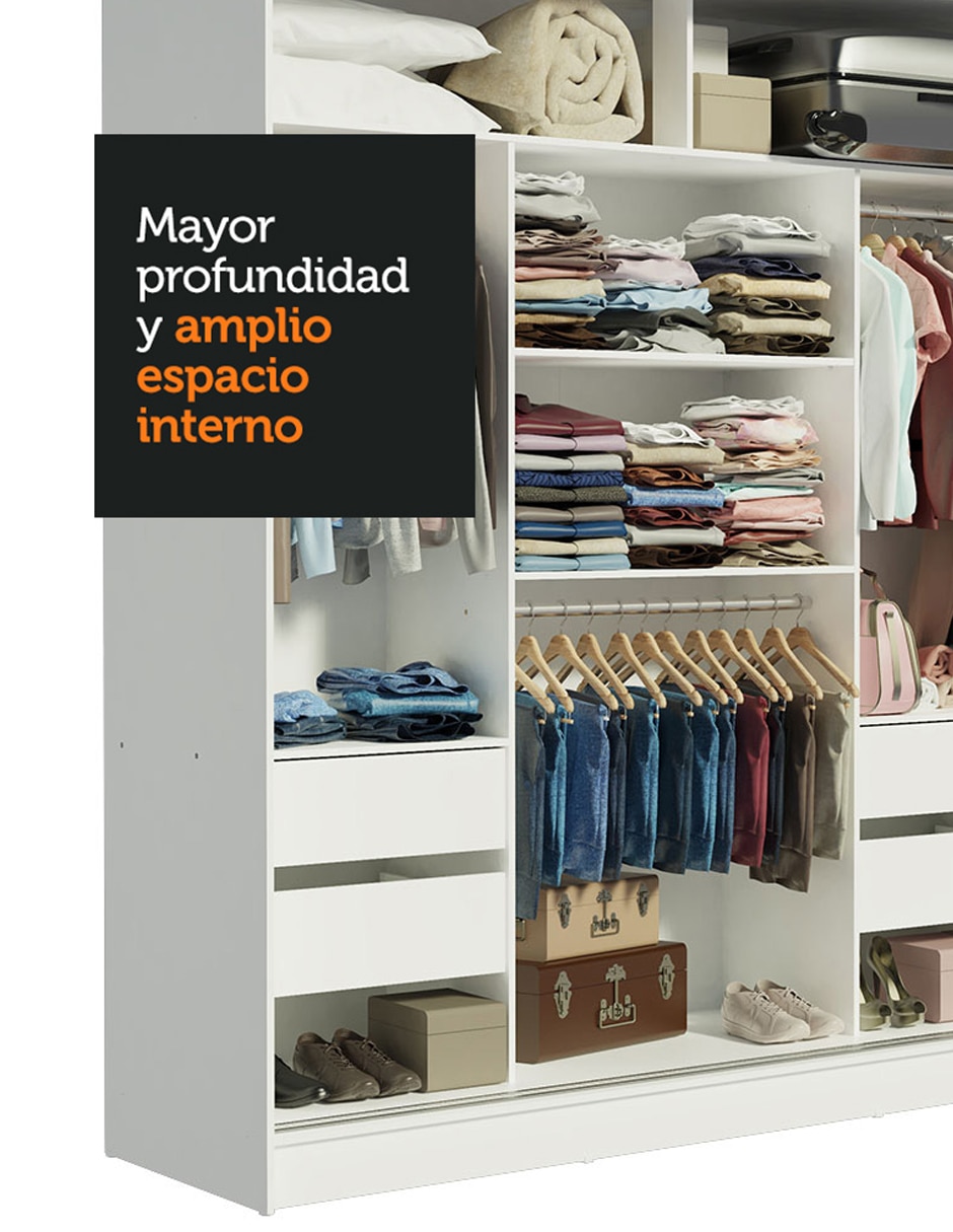 Ropero reno 10959b de mdp 4