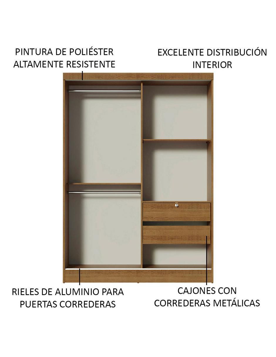 Ropero armable Luke 10445ZA
