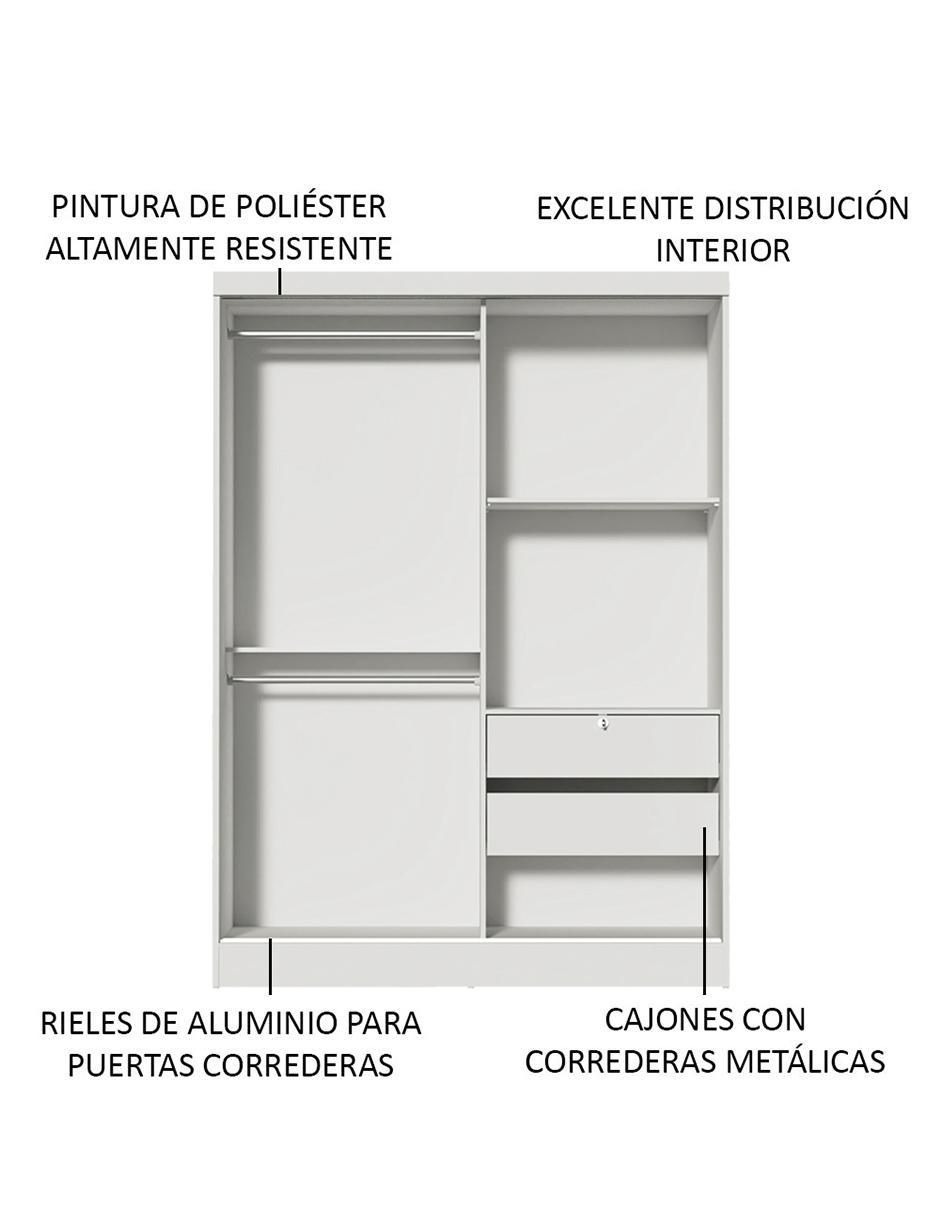 Ropero armable Luke 104409A 2