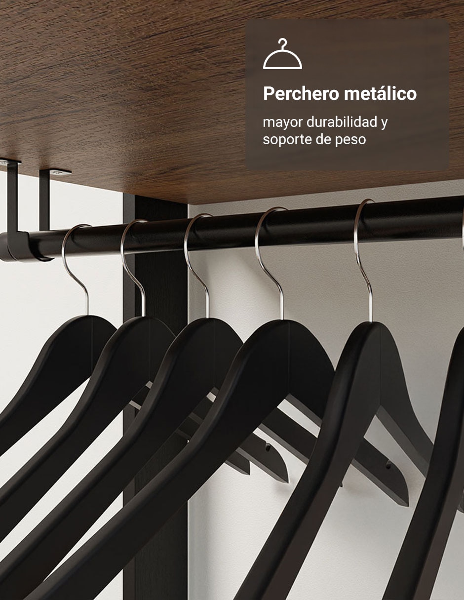 Ropero armable valencia mddr0500017k de mdp 7