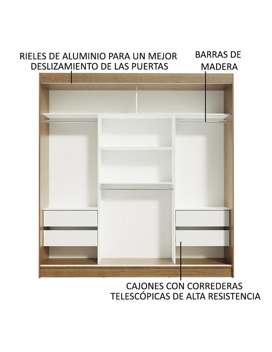 Ropero armable Reno 10955Z 2