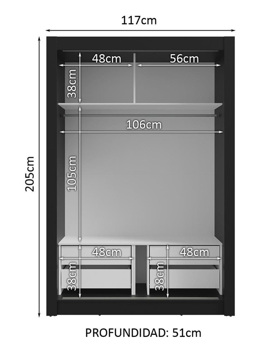 Ropero Vivare Plus 1194H94G 12