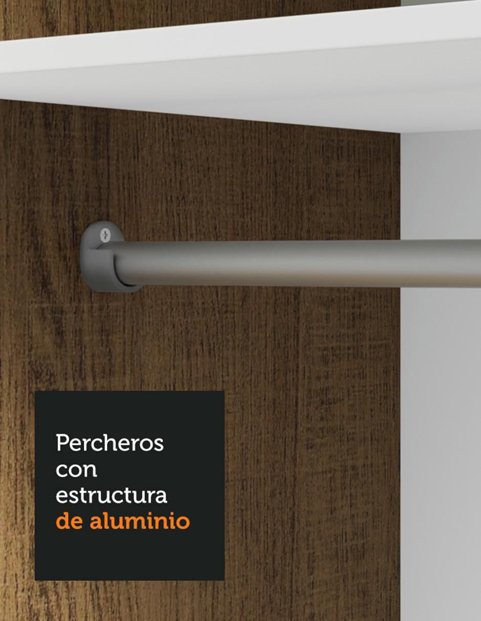 Ropero armable Madesa Vivare Plus 11946E4G de MDP