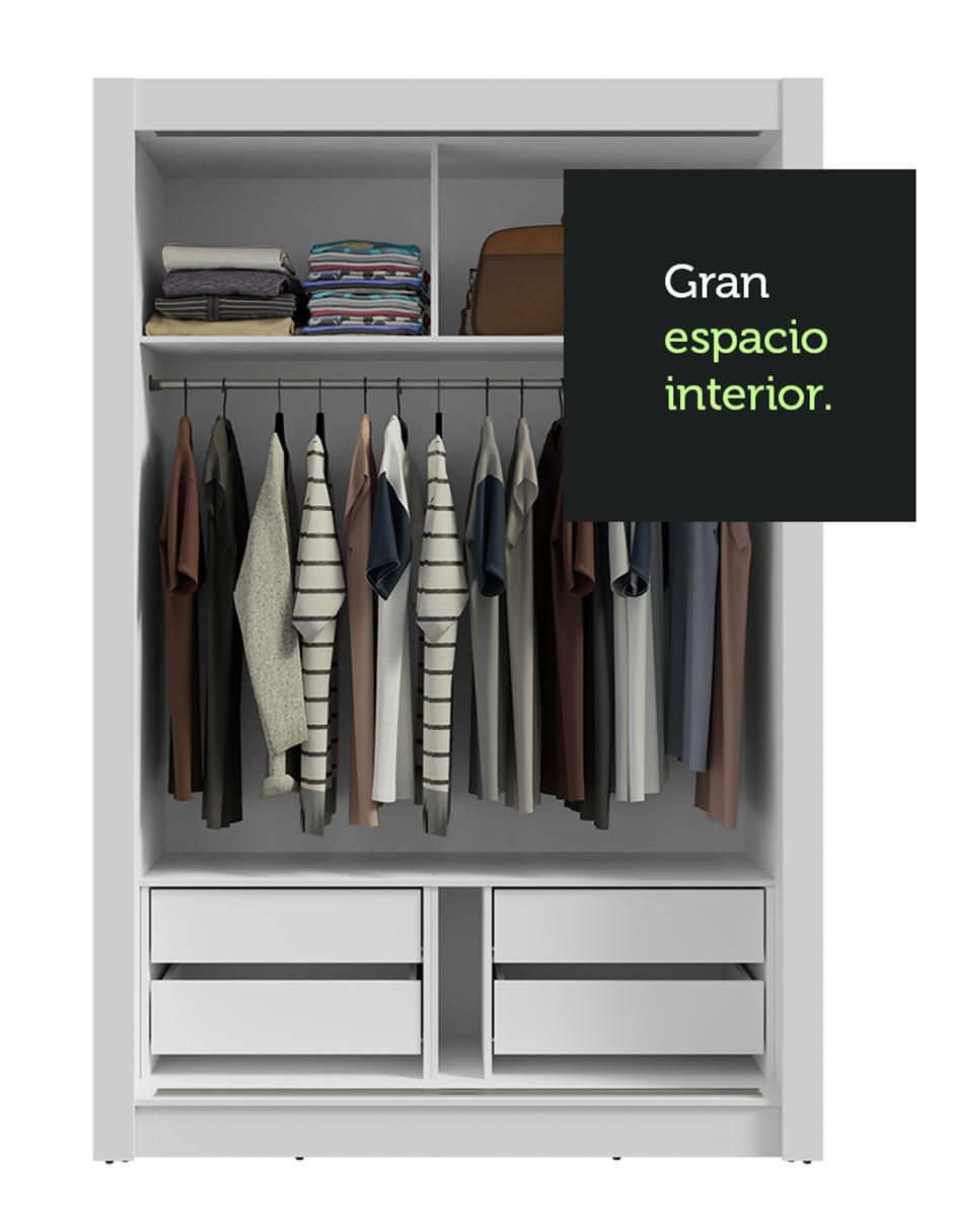 Ropero armable Madesa Vivare Plus 1194731E4G de MDP