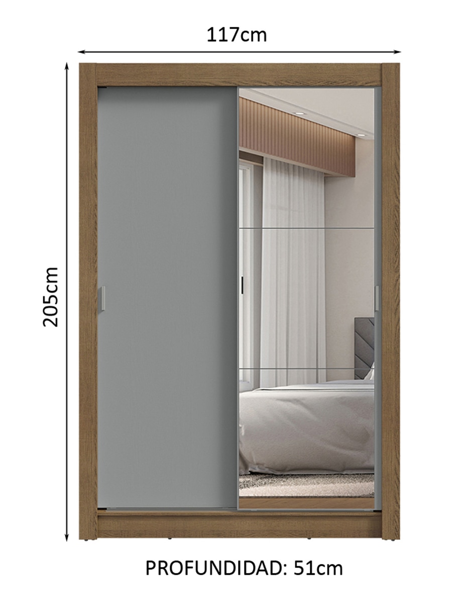 Ropero armable 1194F91E2G de MDP 9