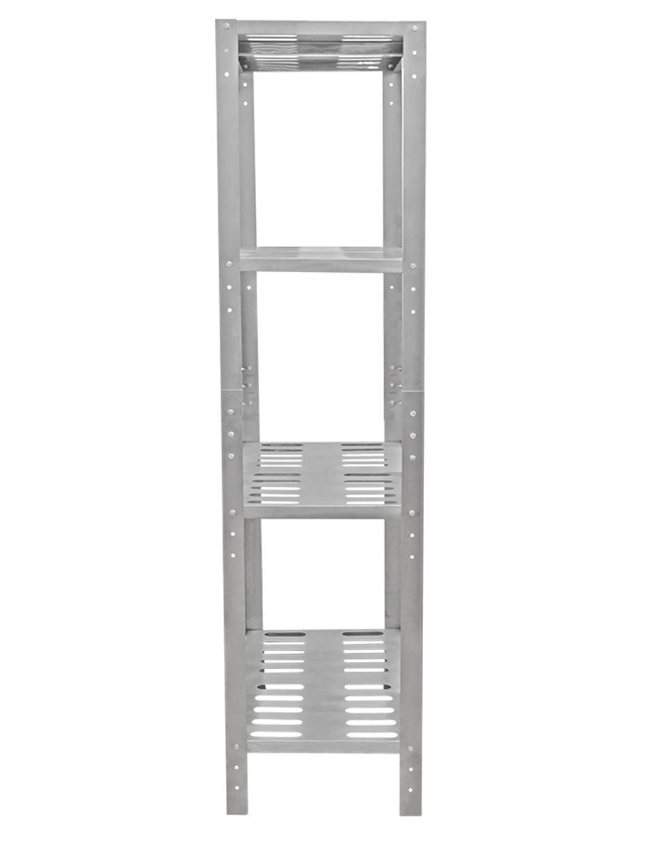Estante de acero inoxidable marimba 4 entrepaños 3