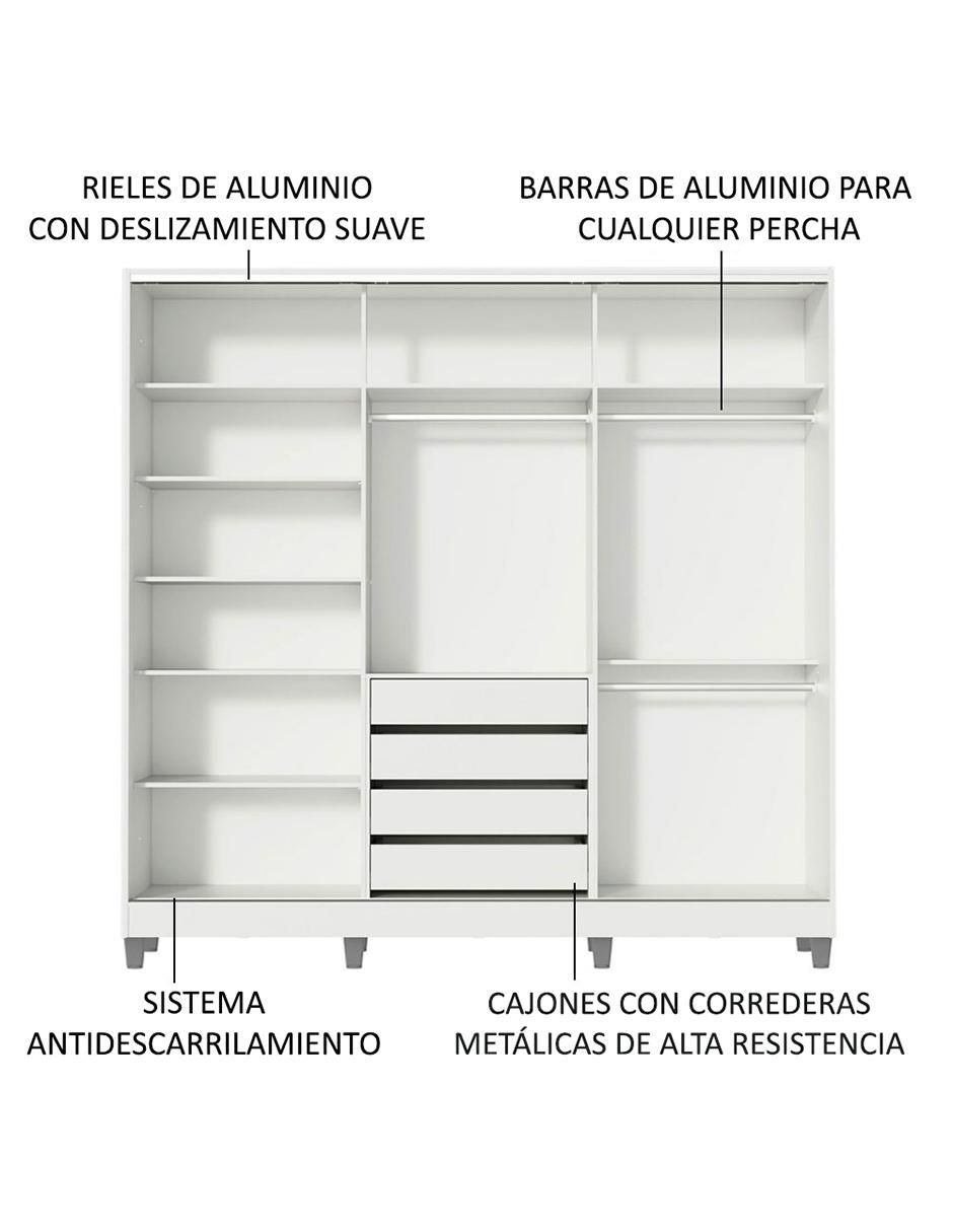 Ropero armable 106309CP de MDP 3